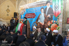 گلباران حجره طلبگی امام خمینی(ره) در اراک