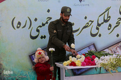 گلباران حجره طلبگی امام خمینی(ره) در اراک