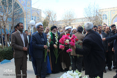 گلباران حجره طلبگی امام خمینی(ره) در اراک