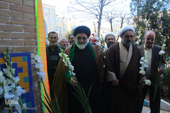 گلباران حجره طلبگی امام خمینی(ره) در اراک