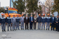 حضور استاندار مرکزی در شرکت توزیع نیروی برق استان و افتتاح 13 پروژه