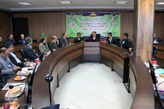 حضور استاندار مرکزی در شرکت توزیع نیروی برق استان