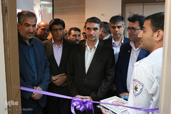 حضور استاندار مرکزی در بیمارستان آیت‌الله خوانساری(ره) اراک 