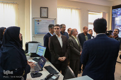 حضور استاندار مرکزی در بیمارستان آیت الله خوانساری(ره) اراک