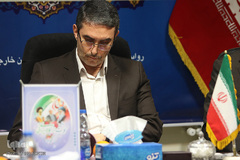 سیدعلی آقازاده، استاندار مرکزی در ساختمان جدید اداره کل اتباع خارجی استان 