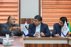 مسعود شهرجردی، دکتر کریمی و حبیب الله صابری نسب پیشکسوت قرآنی در دیدار بهاری جامعه قرآنی اراک