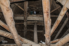 نمایی از داخل گنبد مرقد آقانورالدین عراقی در اراک