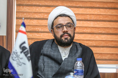 حجت‌الاسلام‌والمسلمین محمدحسین صابری اراکی رئیس مجمع خیرین قرآنی استان مرکزی در نشست تخصصی «آسیب‌شناسی مداحی»