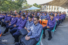 مراسم بازگشایی مدارس و زنگ مهر و مقاومت در اراک