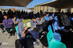 مراسم بازگشایی مدارس و زنگ مهر و مقاومت در اراک