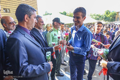 مراسم بازگشایی مدارس و زنگ مهر و مقاومت در اراک