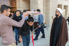 اعزام دانشجویان دانشگاه اراک به پیاده‌روی اربعین