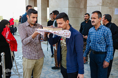 اعزام دانشجویان دانشگاه اراک به پیاده‌روی اربعین