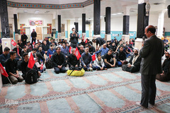 اعزام دانشجویان دانشگاه اراک به پیاده‌روی اربعین