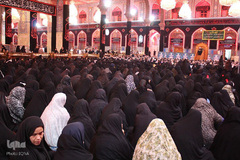 سخنرانی حجت‌الاسلام صابری اراکی در حرم سیدالشهدا(ع)