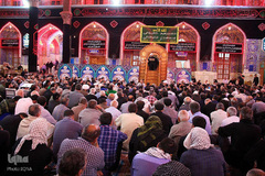 سخنرانی حجت‌الاسلام صابری اراکی در حرم سیدالشهدا(ع)