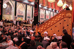 سخنرانی حجت‌الاسلام صابری اراکی در حرم سیدالشهدا(ع)