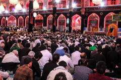 سخنرانی حجت‌الاسلام صابری اراکی در حرم سیدالشهدا(ع)