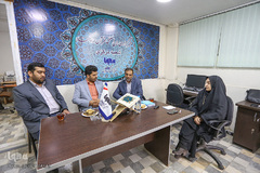 بازدید معاون اجتماعی و پیشگیری از وقوع جرم دادگستری کل استان مرکزی از ایکنا