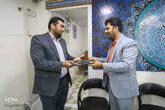 بازدید معاون اجتماعی و پیشگیری از وقوع جرم دادگستری کل استان مرکزی از ایکنا