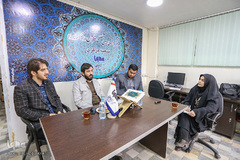 بازدید سرپرست اتحادیه انجمن‌های اسلامی دانش‌آموزان استان مرکزی از ایکنا