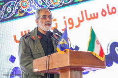 سردار حسین نجات معاون فرهنگی کل سپاه پاسداران 