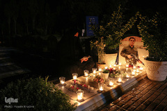 احیای شب بیست‌و‌یکم، گلزار شهدا