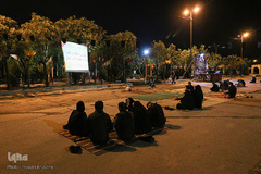 احیای شب بیست‌و‌یکم،در گلزار شهدا