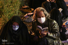 احیای شب بیست‌و‌یکم، خیابان شهید بهشتی 