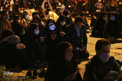 احیای شب بیست‌و‌یکم، خیابان شهید بهشتی