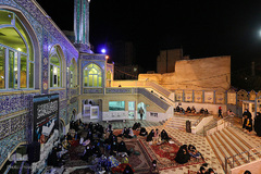 احیای شب بیست‌و‌یکم، مسجد حاج آقا صابر