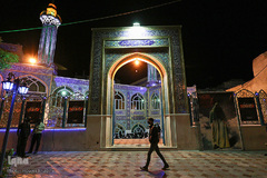 احیای شب بیست‌و‌یکم، مسجد حاج آقا صابر