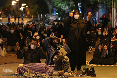 احیای شب بیست‌و‌یکم، خیابان شهید بهشتی