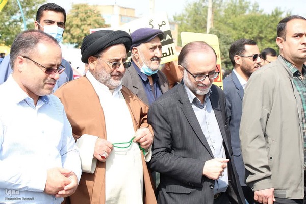 راهیپمایی همبستگی با مبارزان فلسطین در اراک