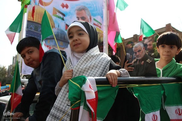 راهیپمایی همبستگی با مبارزان فلسطین در اراک