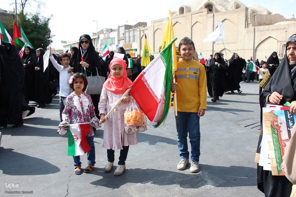 راهیپمایی همبستگی با مبارزان فلسطین در اراک