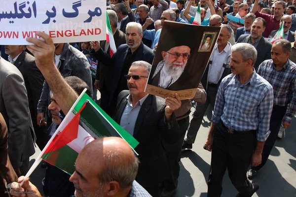 راهیپمایی همبستگی با مبارزان فلسطین در اراک