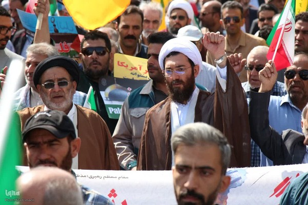 راهیپمایی همبستگی با مبارزان فلسطین در اراک