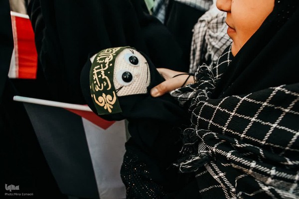 تجمع اراکی‌ها در حمایت از مردم غزه‎