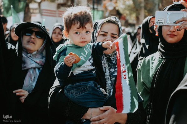 تجمع اراکی‌ها در حمایت از مردم غزه‎