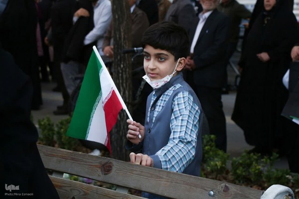 تجمع اراکی‌ها در حمایت از مردم غزه‎