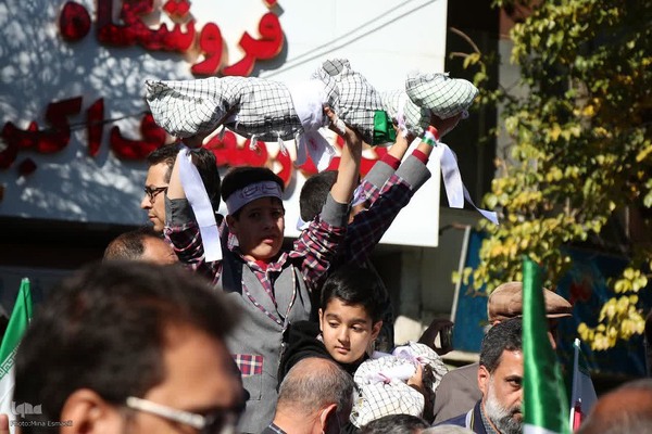 تجمع اراکی‌ها در حمایت از مردم غزه‎