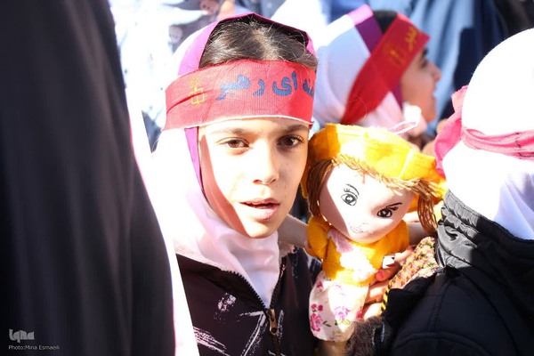 تجمع اراکی‌ها در حمایت از مردم غزه‎