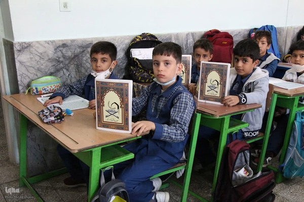 یک روز تحصیلی در دبستان قرآنی بقیة‌الله(عج) اراک