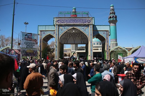 حضور گسترده اراکی‌ها در راهپیمایی روز قدس