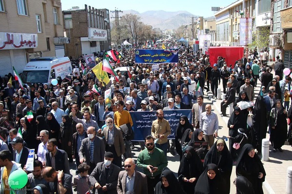 حضور گسترده اراکی‌ها در راهپیمایی روز قدس