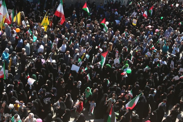 حضور گسترده اراکی‌ها در راهپیمایی روز قدس