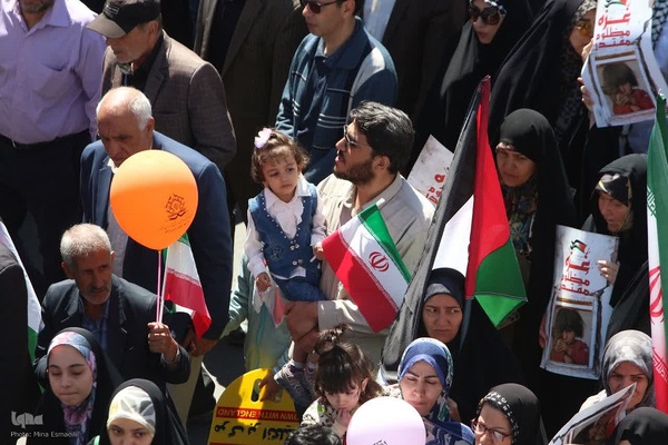 حضور گسترده اراکی‌ها در راهپیمایی روز قدس