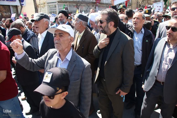 حضور گسترده اراکی‌ها در راهپیمایی روز قدس
