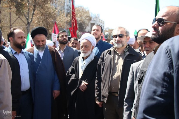 حضور گسترده اراکی‌ها در راهپیمایی روز قدس